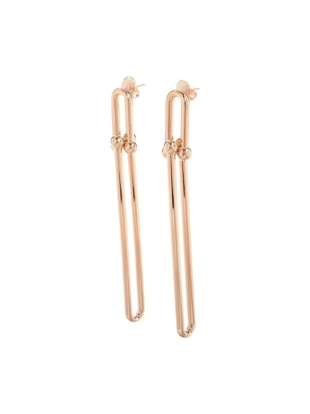 Tiffany & Co Earrings Double Longlink